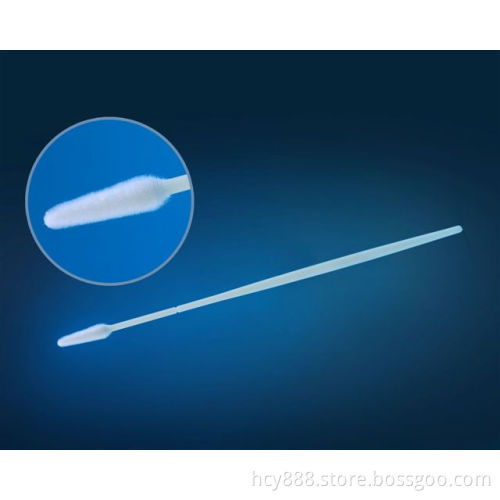 Compared Traditional Coitton Cervical Sample Collection DNA Flocked Swabs